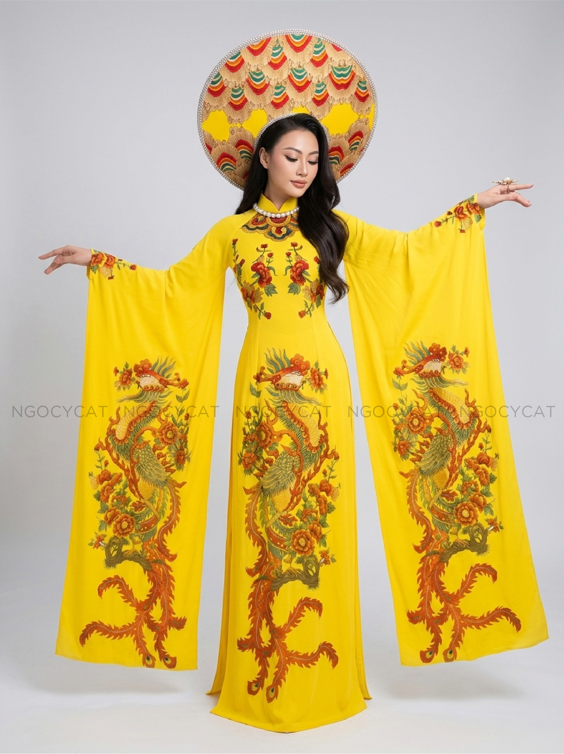 Áo Dài biểu diễn Phượng Hoàng