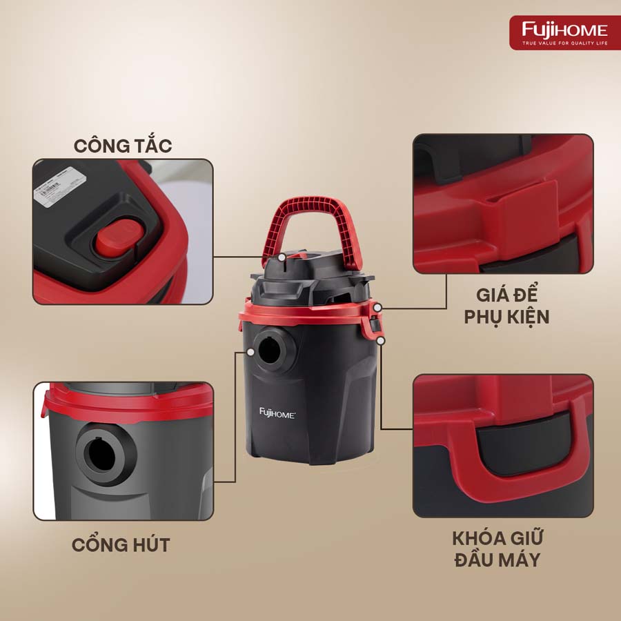 Máy hút bụi công nghiệp Fujihome VC10N_thumbnail_7