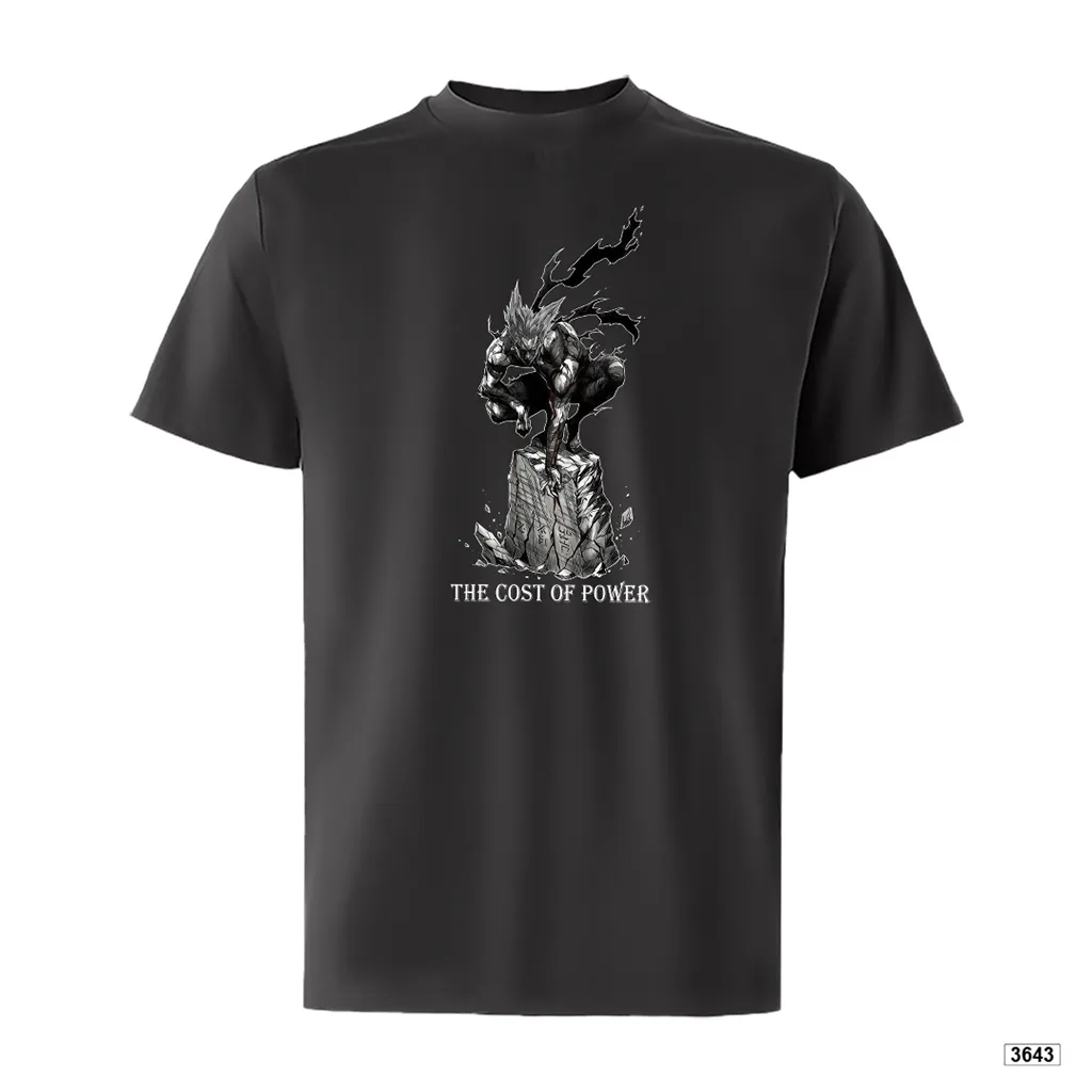 Áo thun nam form rộng The cost of power TeePrint 3643_thumbnail_10