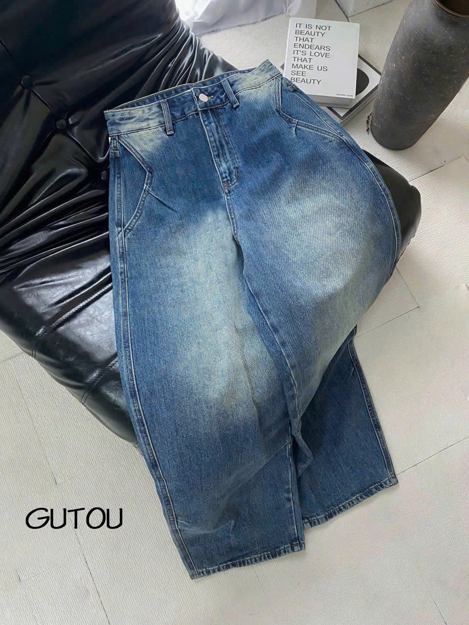 [ GUTOU ] Quần Jean Baggy Zizac_thumbnail_3