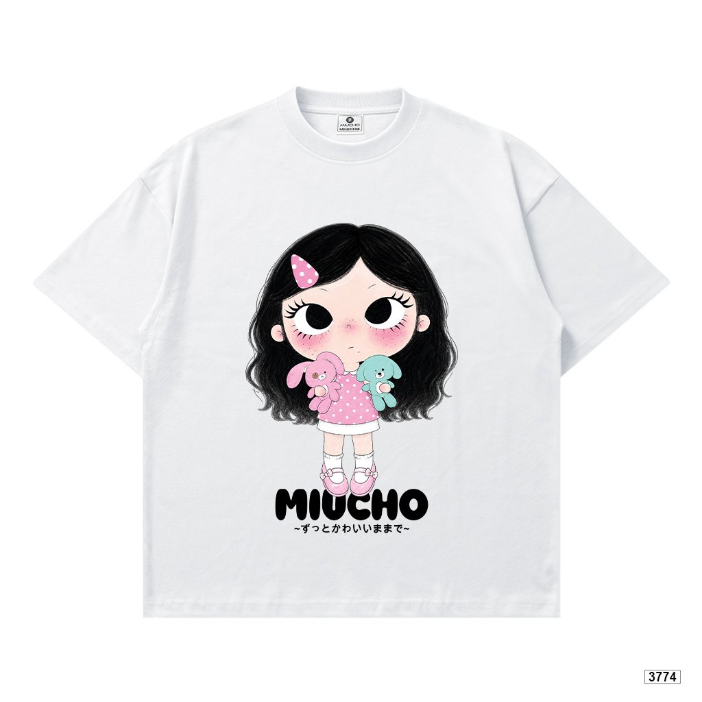 Áo thun boxy Cute Doll Chibi hot trend phong cách Hàn Quốc Miucho 3774_thumbnail_8