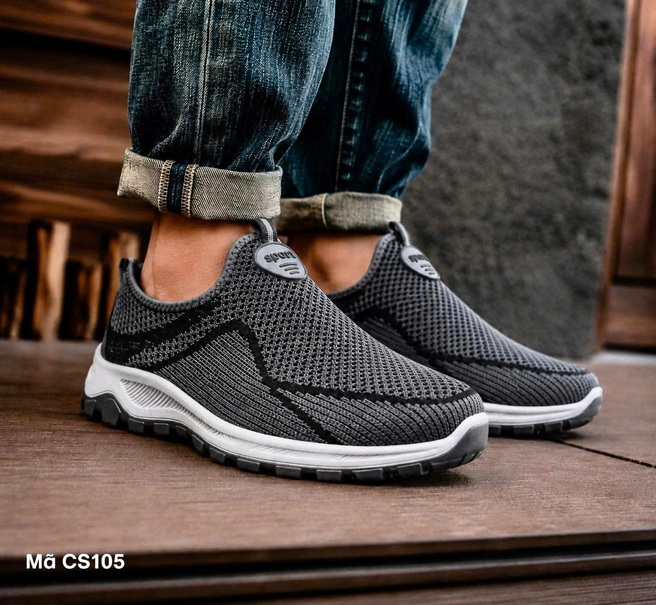 Sneaker đế mềm CS105