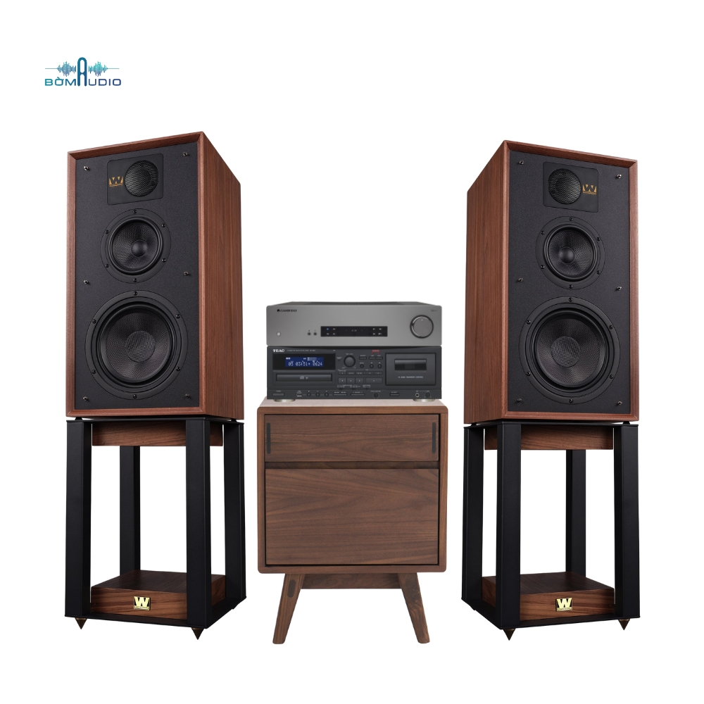 Combo Amply CAMBRIGE CXA81 MKII + Đầu CD/Cassette TEAC AD-850-SE + Loa WHARFEDALE LINTON HERITAGE 85TH – B464_thumbnail_1