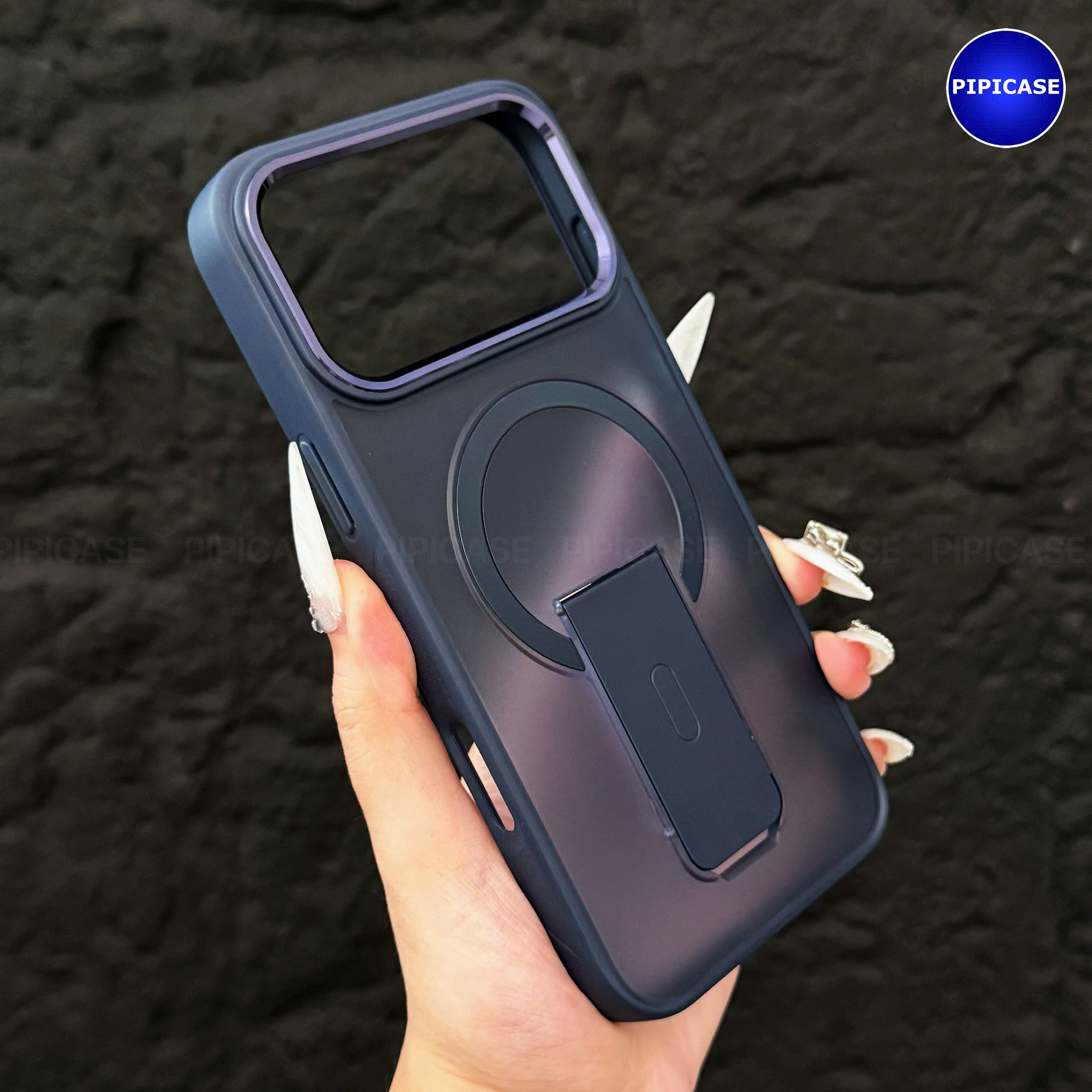 Ốp Lưng iPhone 17 Pro Max - Quin - Xanh Dương_thumbnail_4