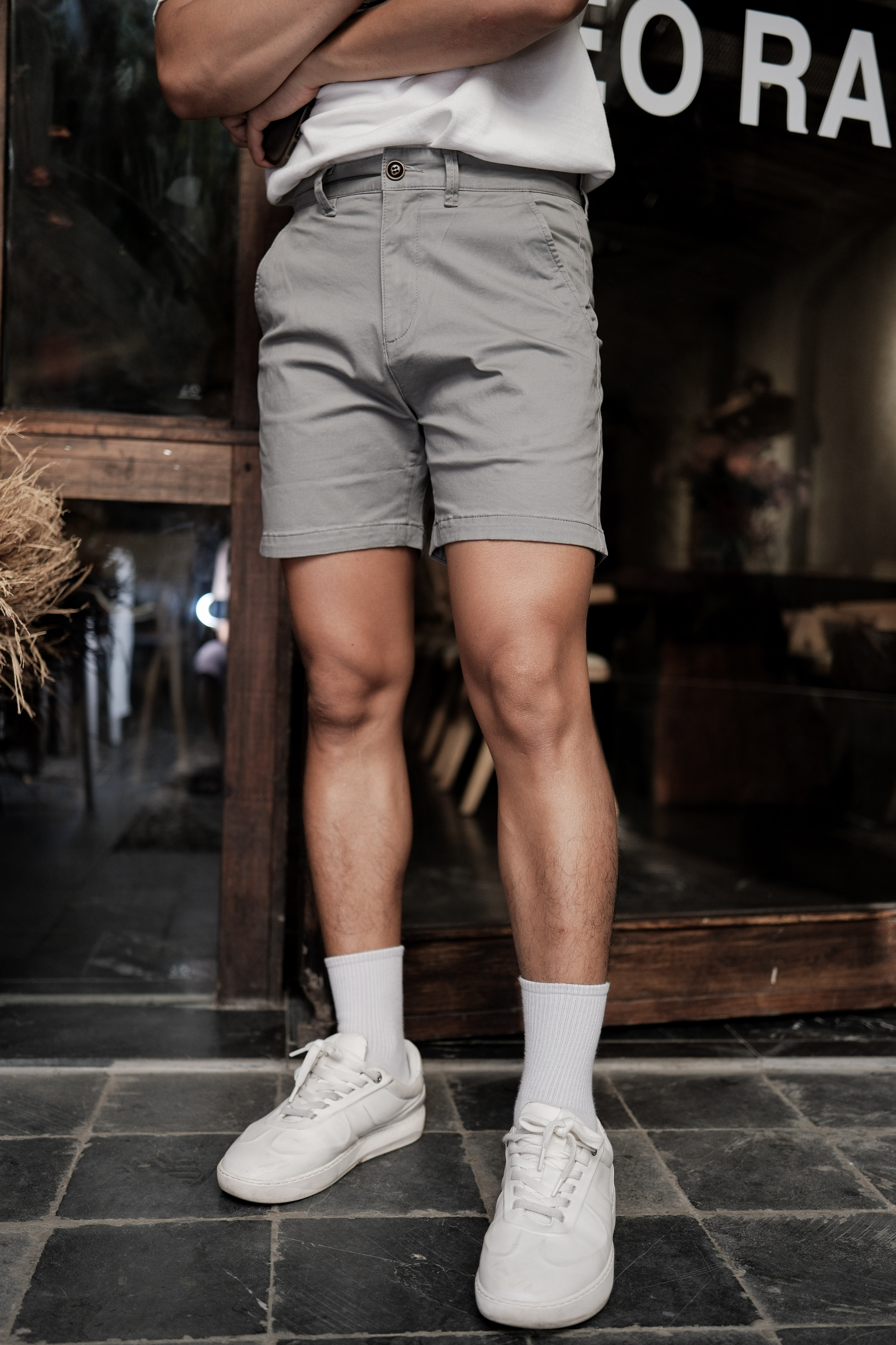 QA2 - Quần short nam ống đứng phong cách Hàn Quốc chất cotton thoáng mát mùa hè_thumbnail_37