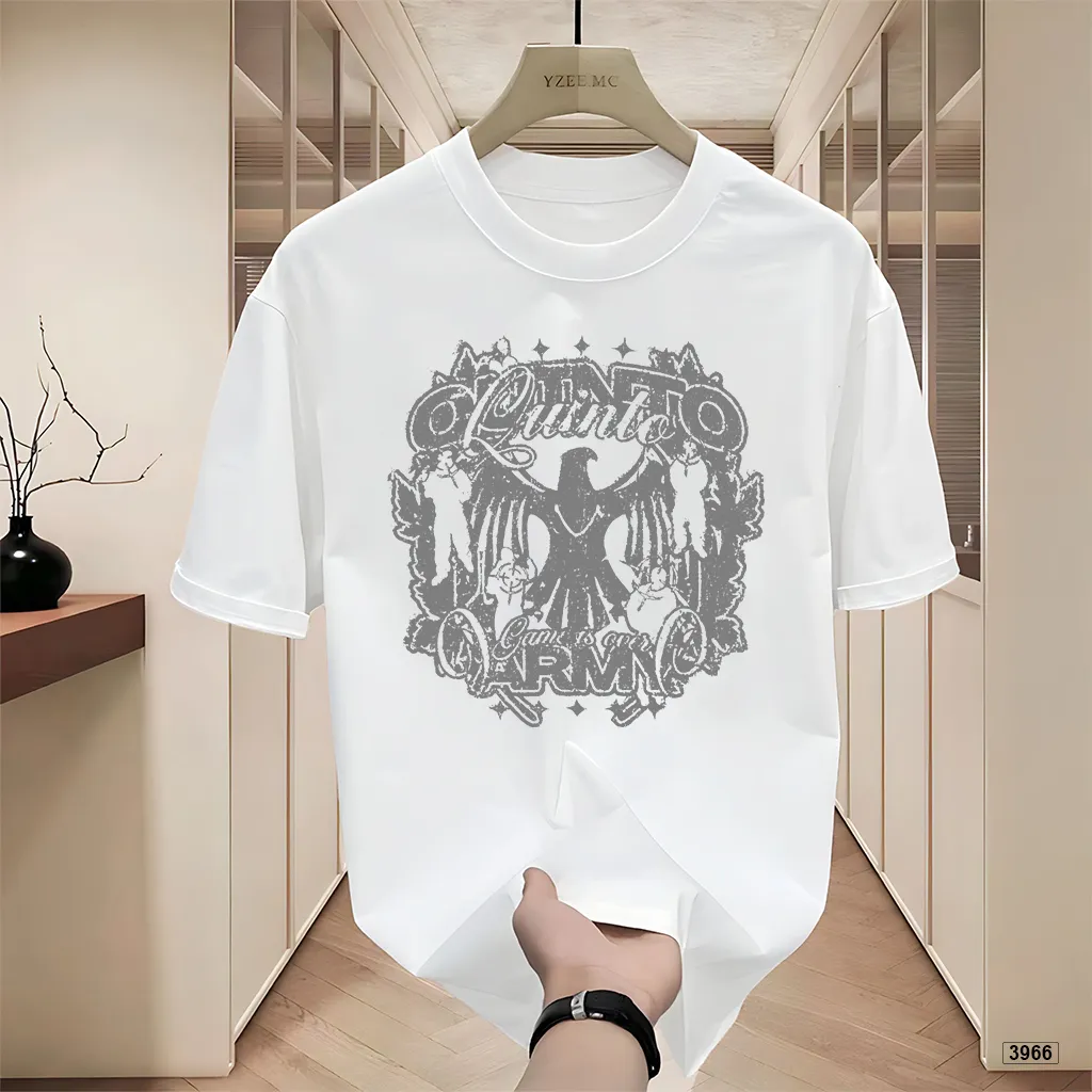 Áo thun nam oversize phong cách cổ điển Polux 3966
