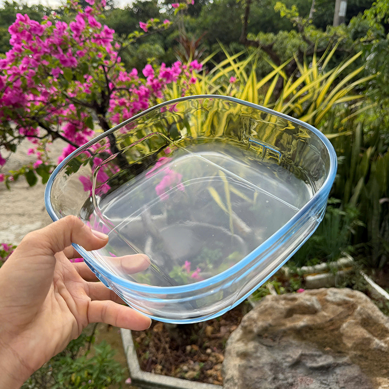 Bộ thố thủy tinh chịu nhiệt độ cao dùng cho Lò Nướng Điện, Nồi Chiên Không Dầu, Bếp Ga, Bếp Điện, Lò Vi Sóng