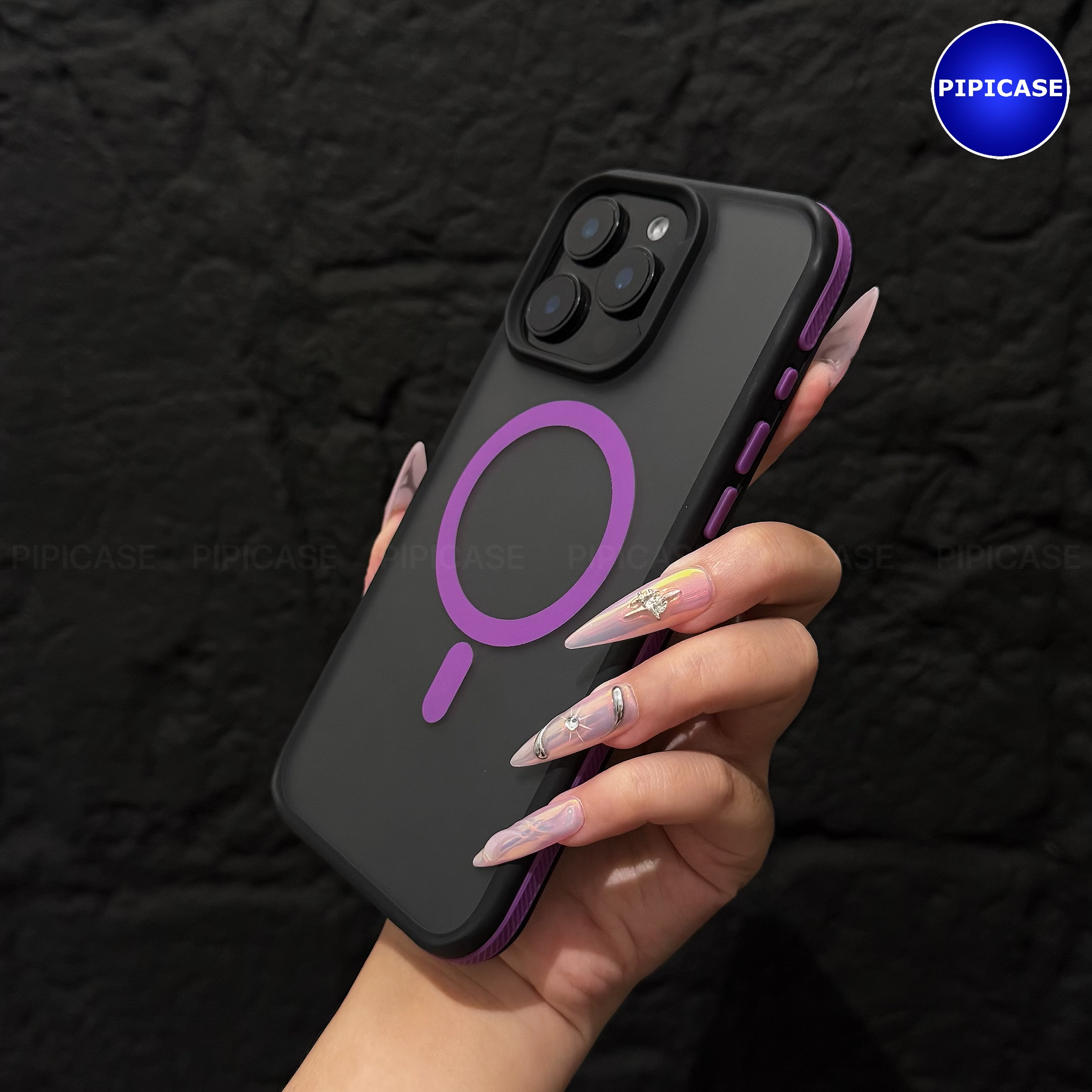 Ốp Lưng iPhone 15 Pro Max - Map - Tím_thumbnail_18