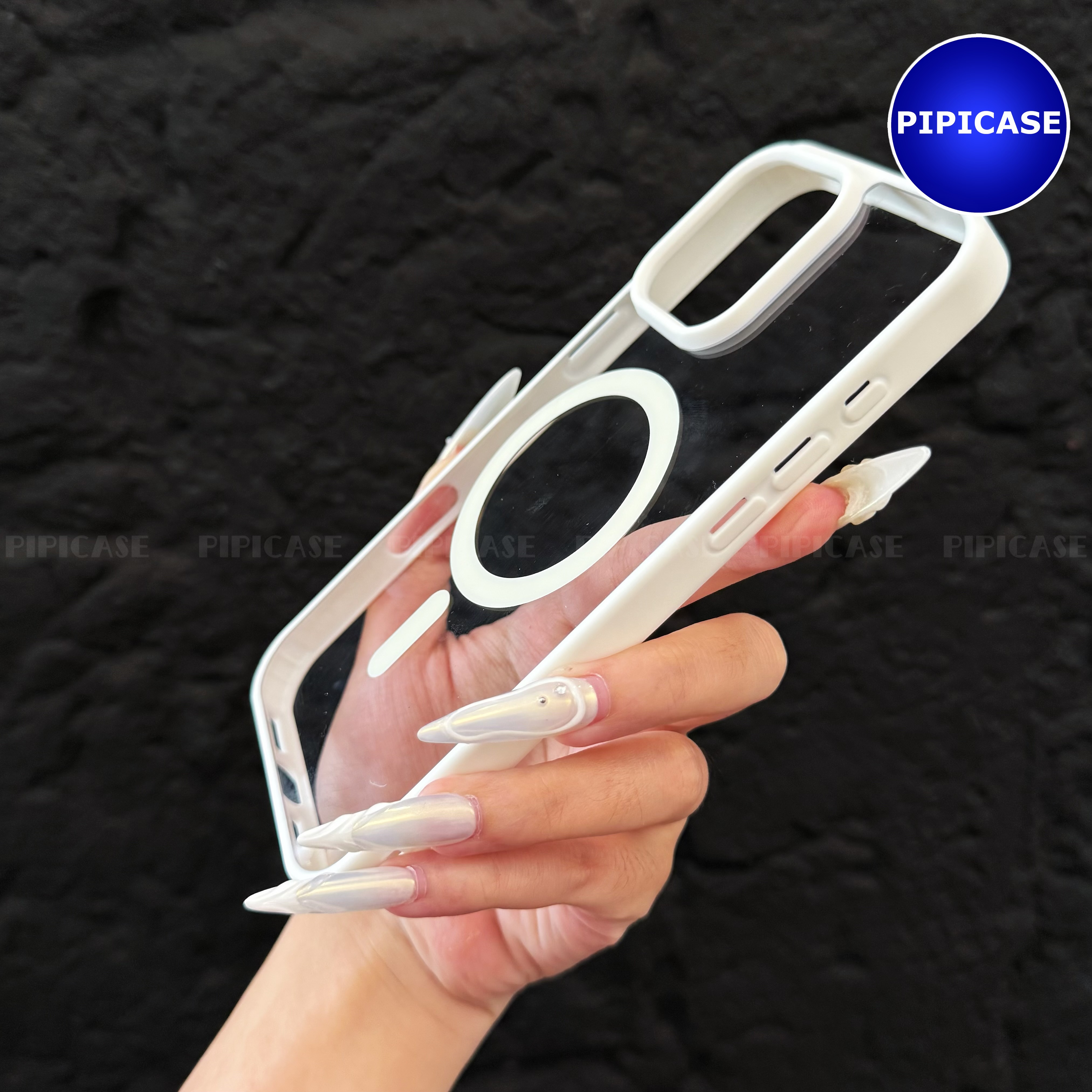 Ốp Lưng iPhone 16 Pro Max - Chic - Trắng_thumbnail_11