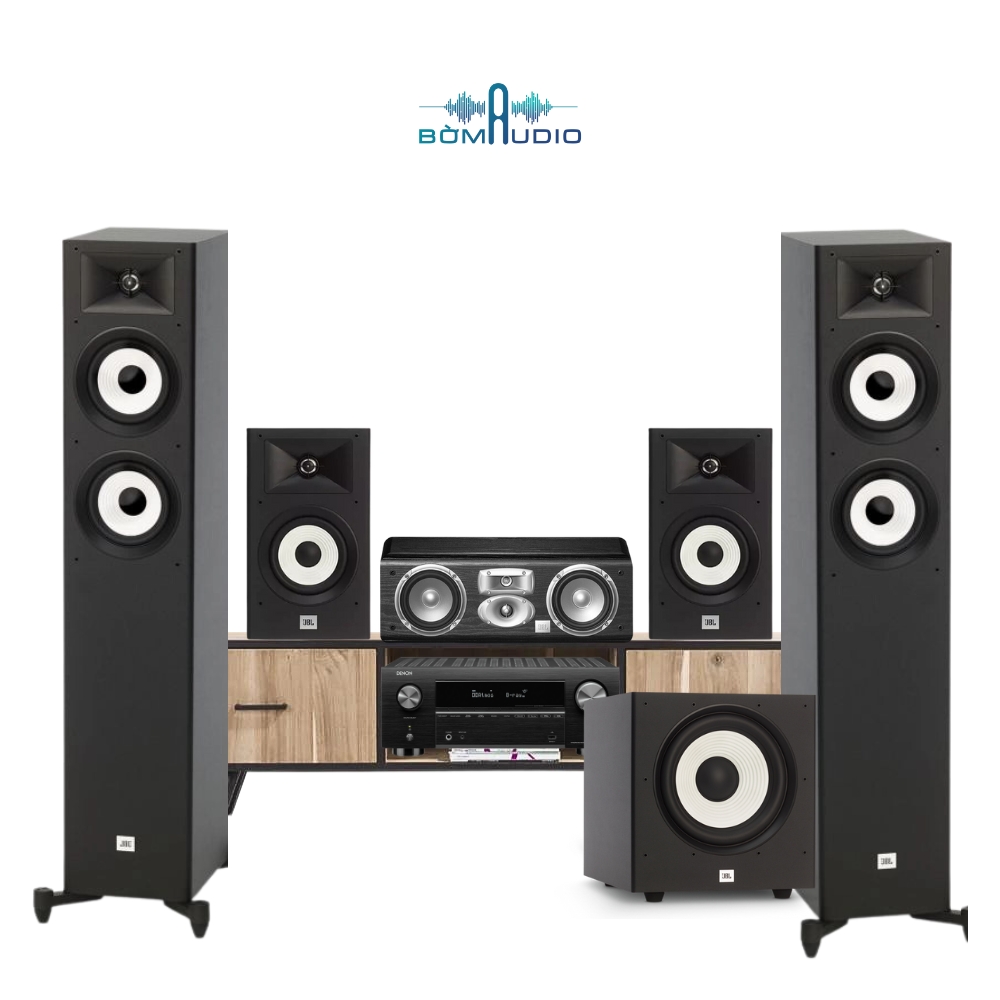 Combo Amply DENON AVR X3800H + Front JBL STAGE A170 + Loa Center JBL STAGE A135C + Surround JBL STAGE A130 + Sub JBL STAGE A100P - B65_thumbnail_1
