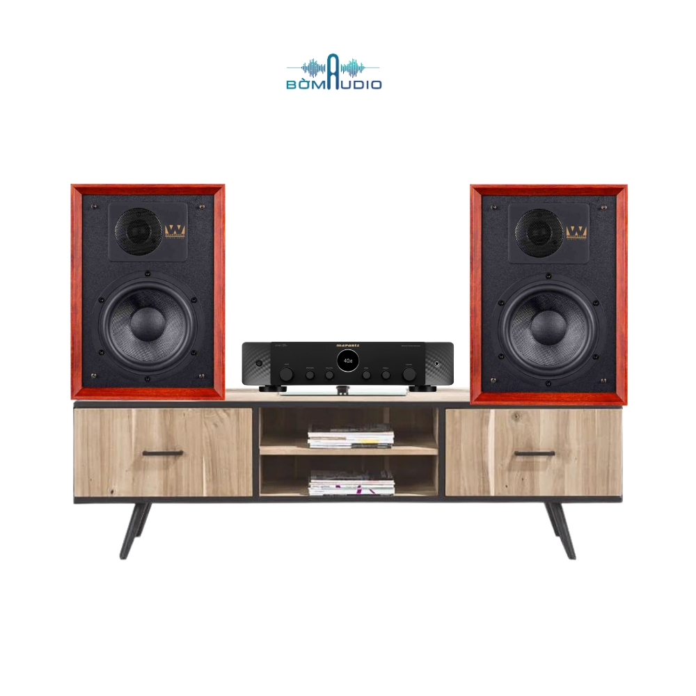 Combo Amply MARANTZ STEREO 70S + Loa Bookshelf WHARFEDALE DENTON 85TH ANNIVERSARY - B326_thumbnail_1