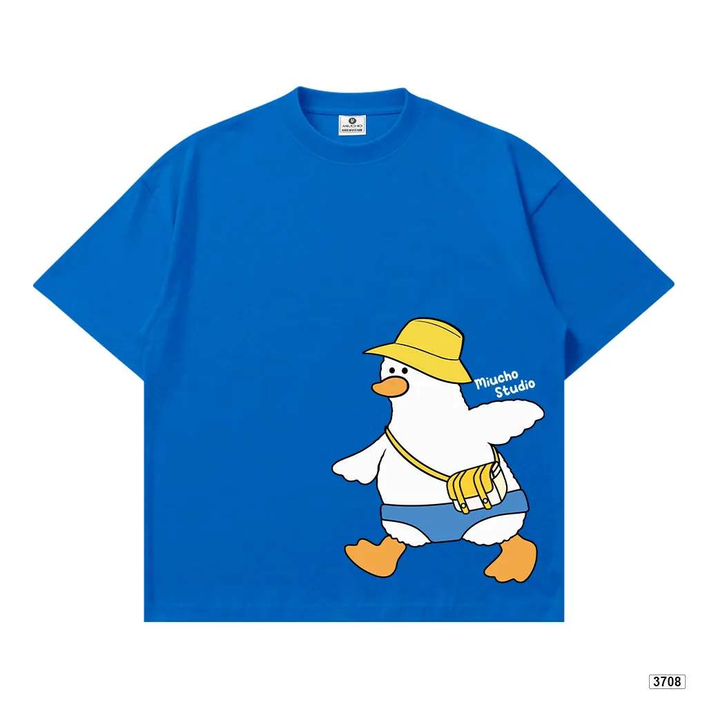 Áo thun form boxy vịt con đáng yêu Miucho 3708_thumbnail_16