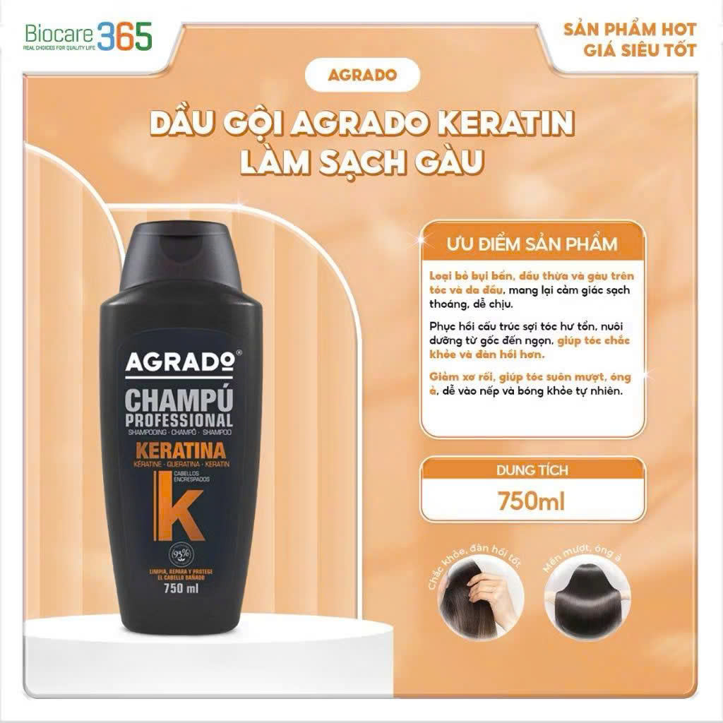 Dầu gội Agrado