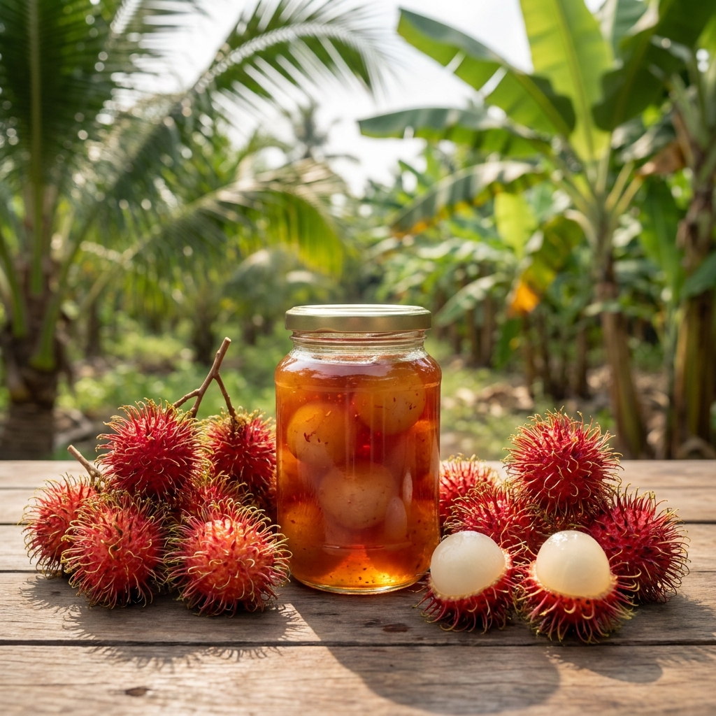 Bí Quyết Làm Mứt Chôm Chôm Dẻo Ngon, Không Bị Lại Đường