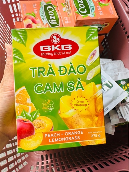Trà đào cam sả ( hộp )
