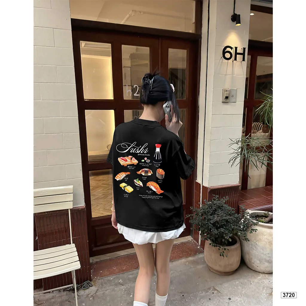 Áo thun boxy nữ phong cách dễ thương in mix Miucho 3720_thumbnail_5