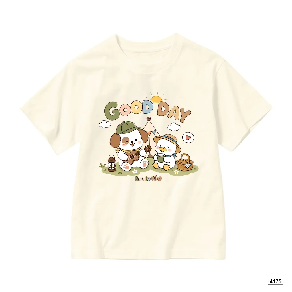 Áo thun trẻ em gấu con Good day Kado 4175_thumbnail_10