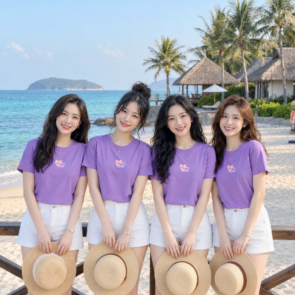 [Form vừa] Áo phông nữ dáng vừa hình trái tim - Loza VT8468_thumbnail_3