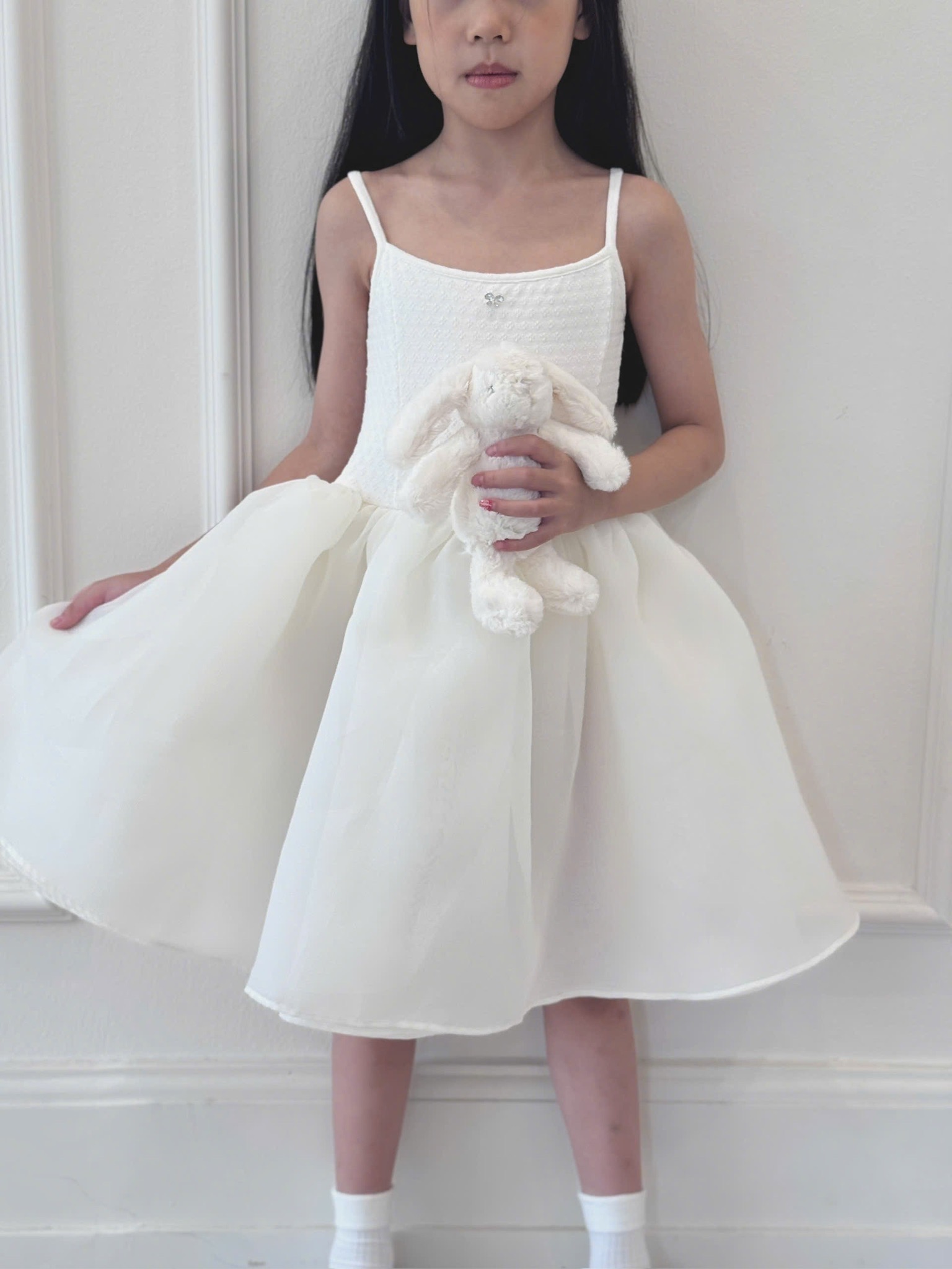 Charlotte Organza Dress '25 (Váy Organza x Áo Cardigan)