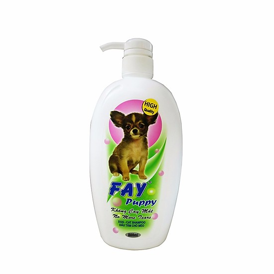 FAY PUPPY Sữa Tắm Cho Chó Con và Chó Mắt Lồi (Pug/ Chihuahua) - 800ml