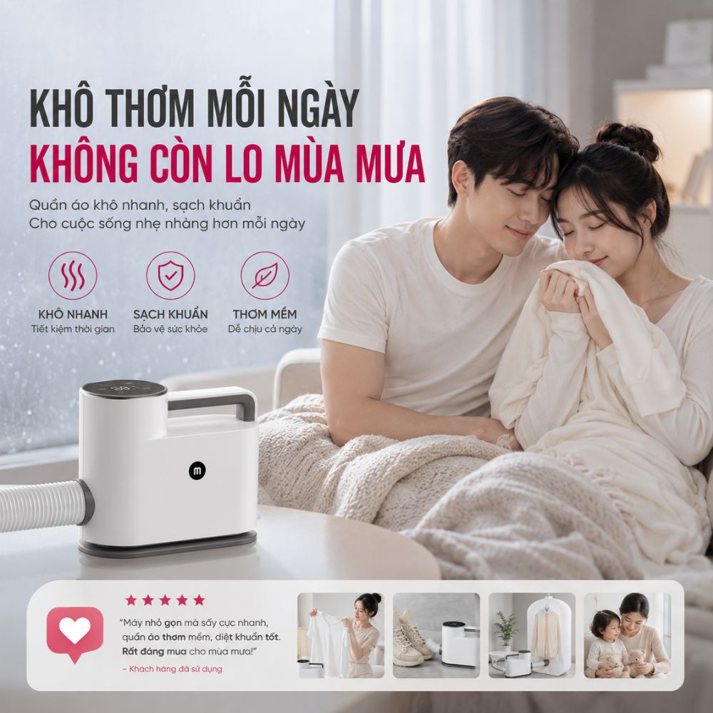 Máy sấy giày diệt khuẩn, khủ mùi hôi quần áo Kachi MK308_thumbnail_7