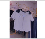 Áo polo khóa cổ đen