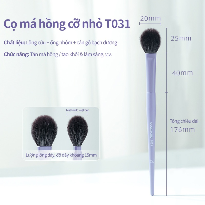 T031 Cọ má hồng