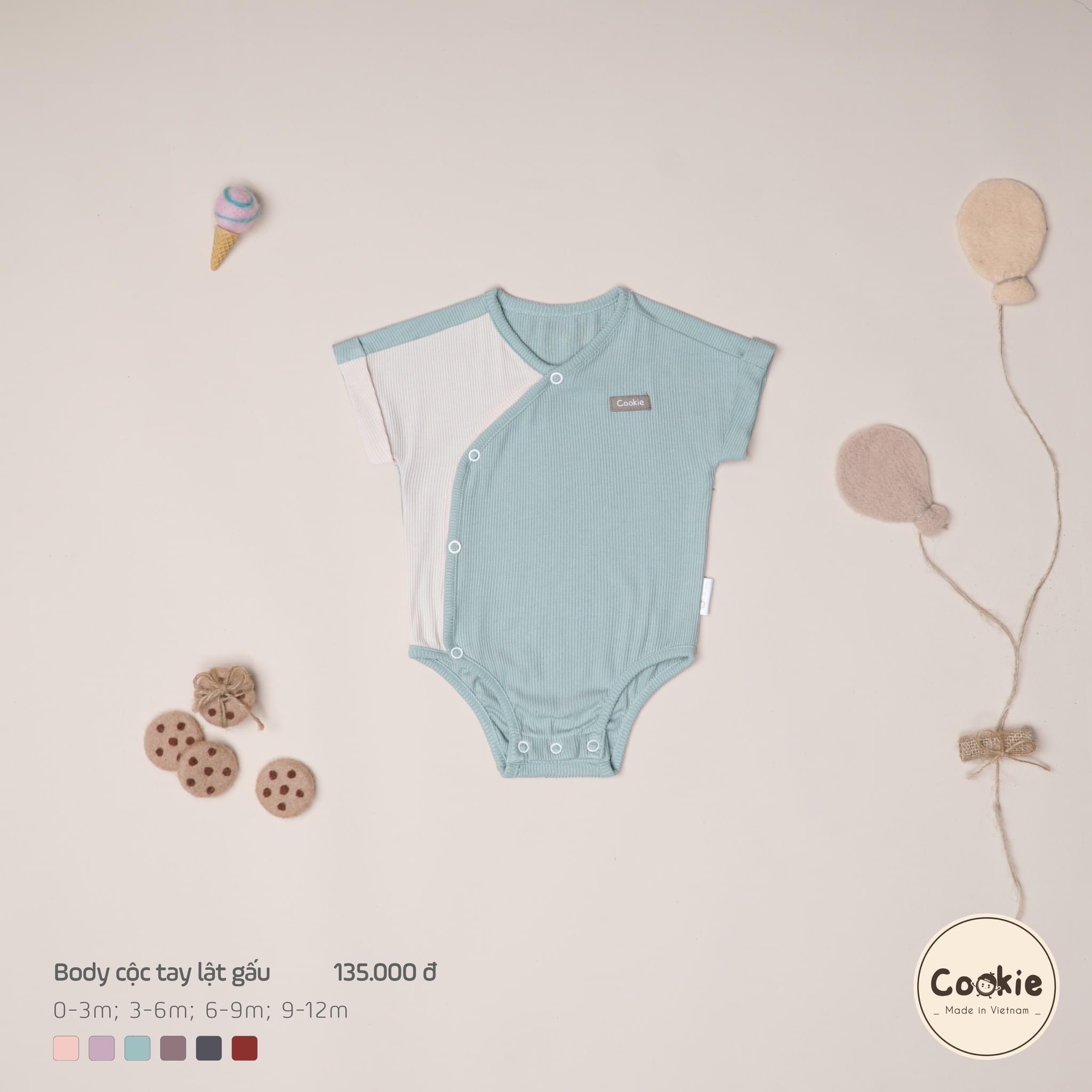 Body suit cộc tay lật gấu COOKIE_thumbnail_3