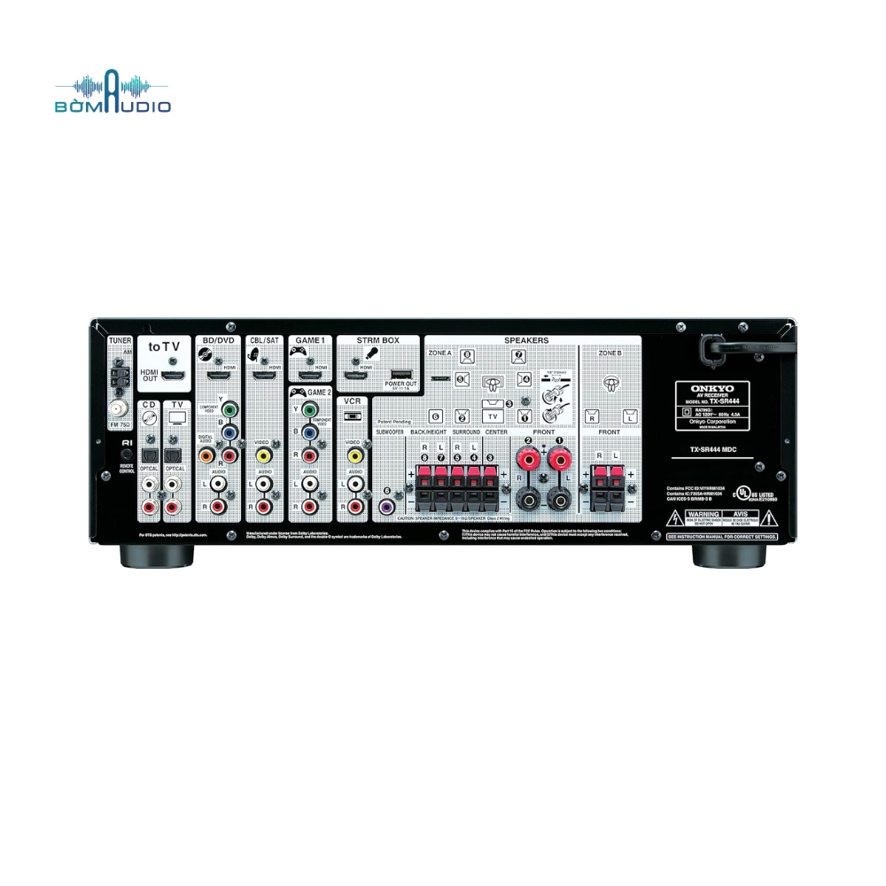 Amply Đa Kênh Onkyo TX SR444_thumbnail_3