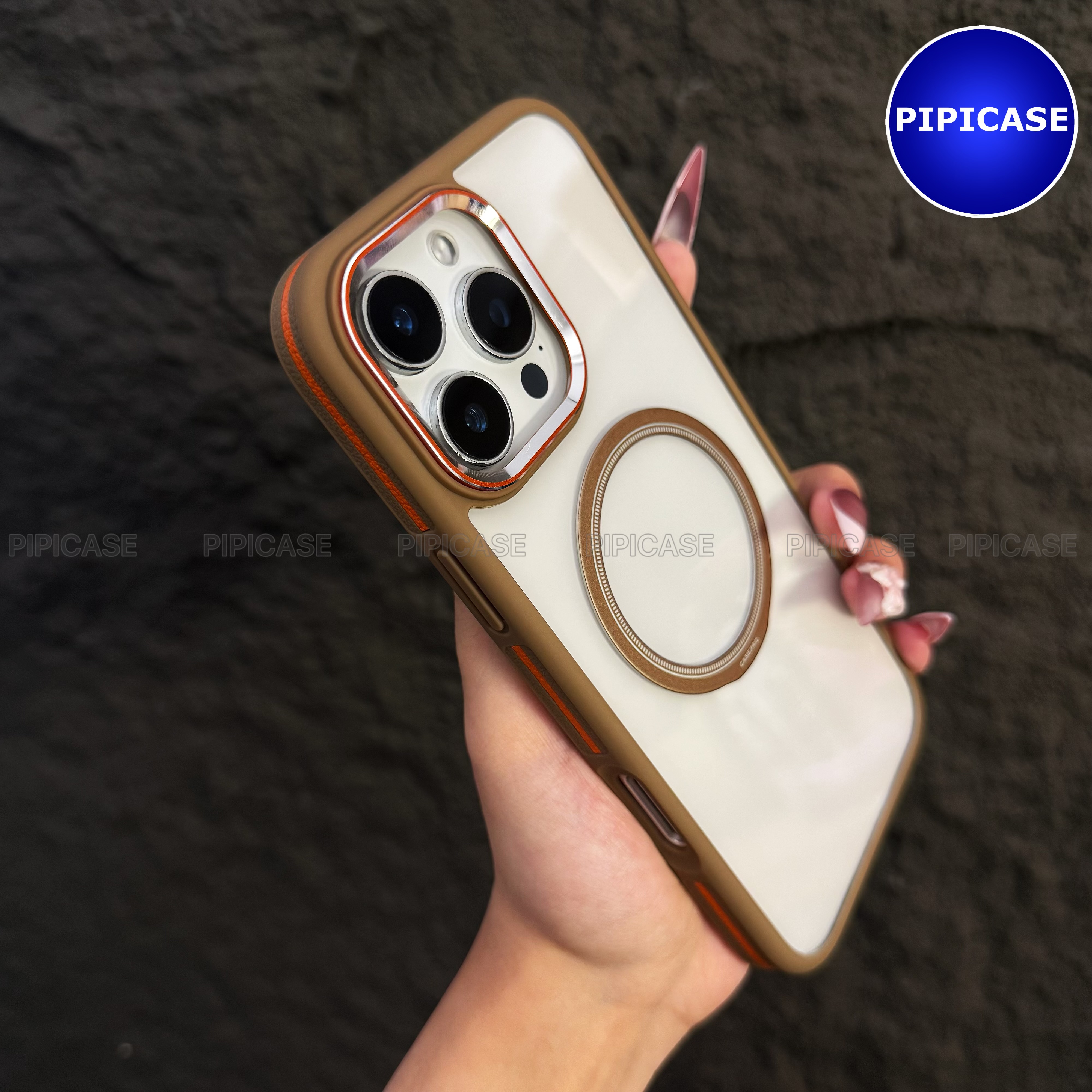 Ốp Lưng iPhone 16 Pro Max - Wigu - Nâu_thumbnail_21