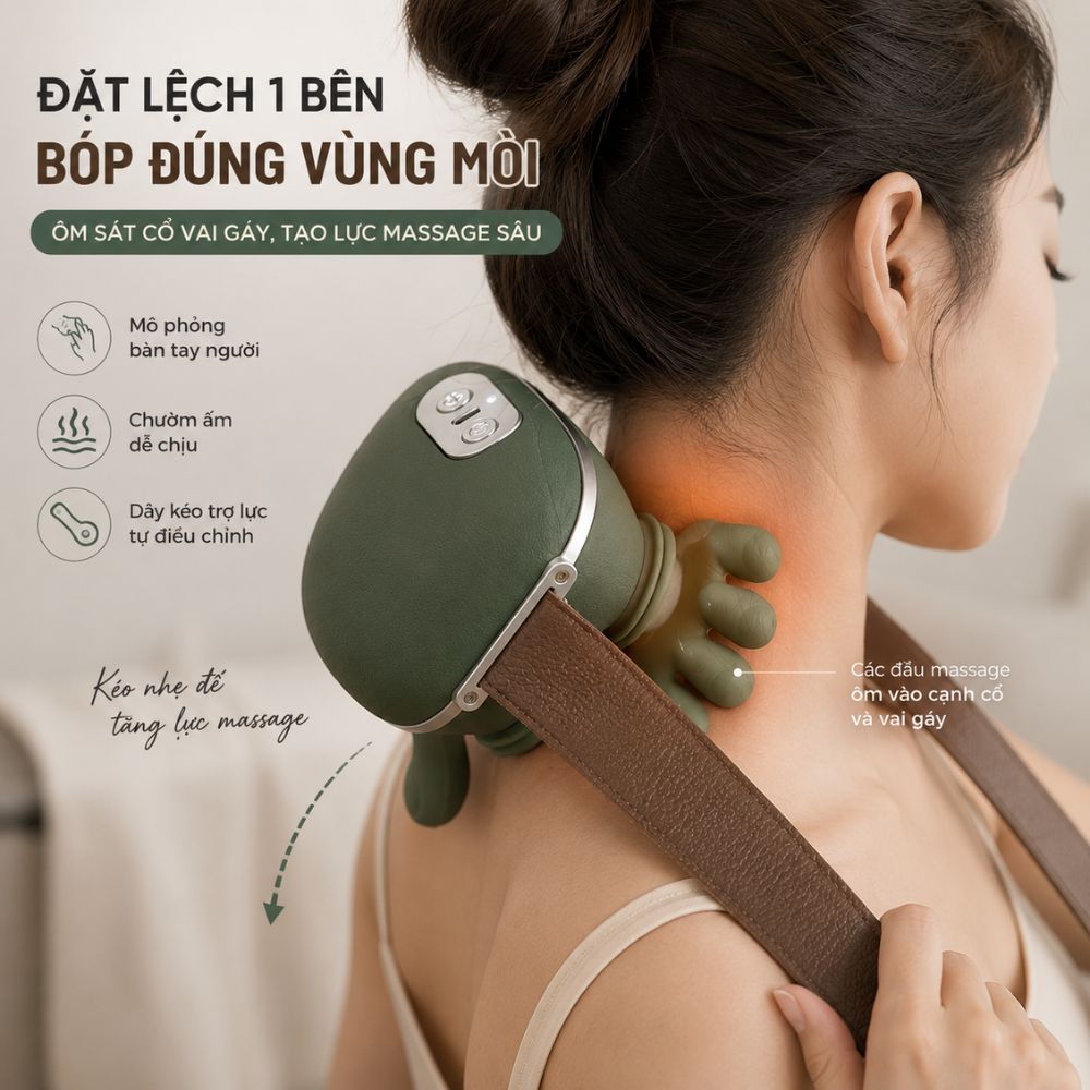 Máy Massage Cổ Vai Gáy Kachi MK449 - Giải Pháp Thư Giãn Hoàn Hảo_thumbnail_9