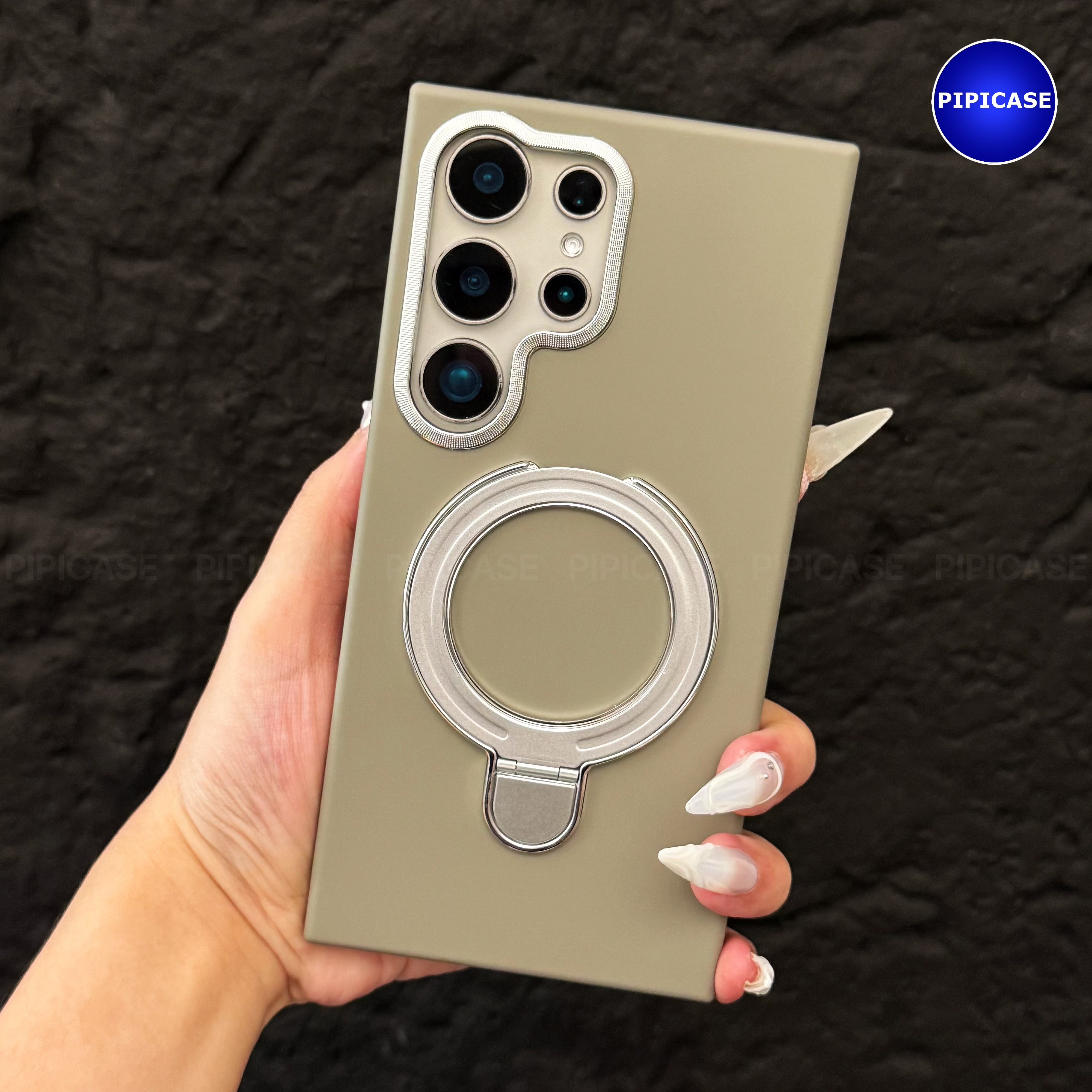 Ốp Lưng Samsung S23 Ultra 5G - Titan Force - Xám_thumbnail_2