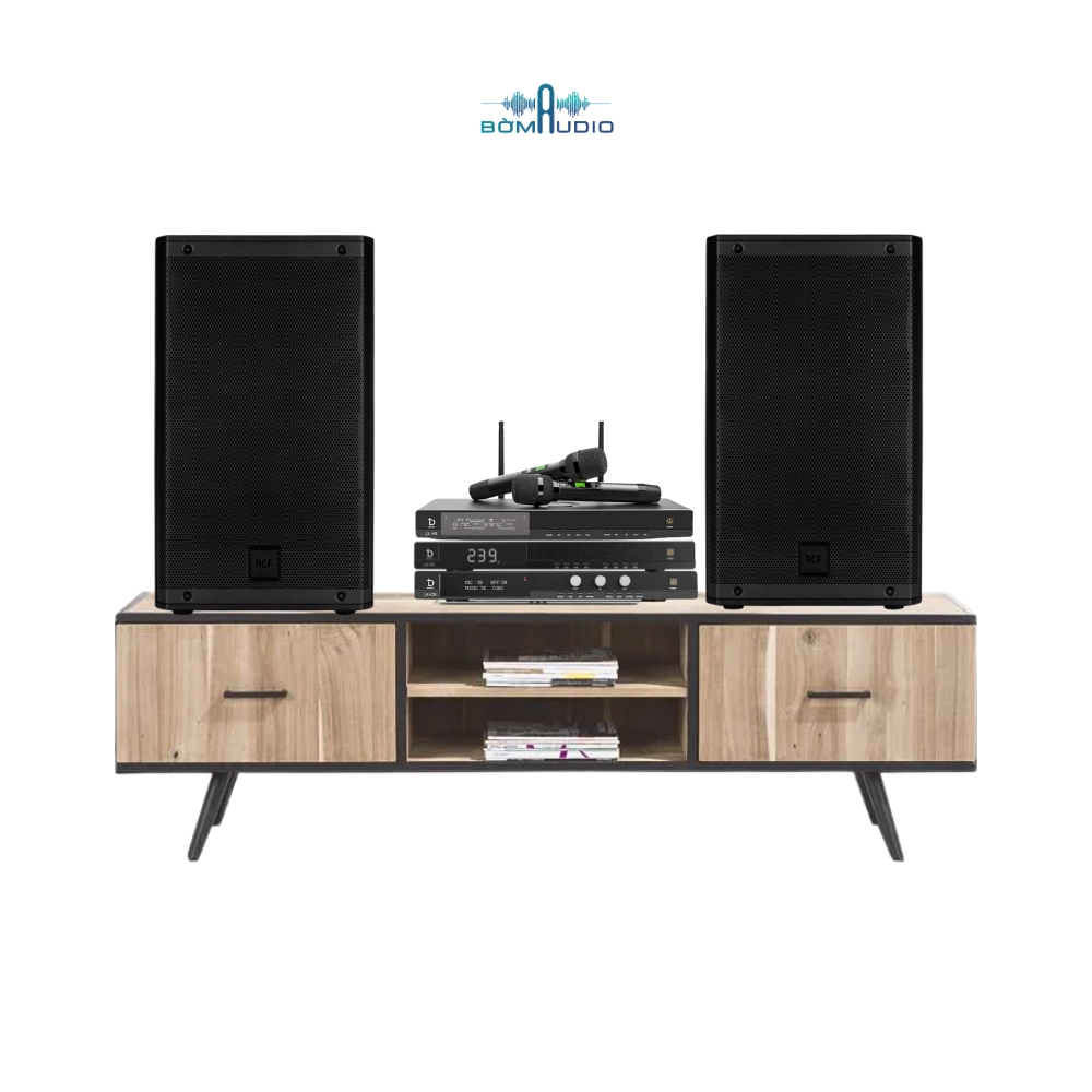Combo Vang Số DBACOUSTIC LX-D5 + Quản Lý Nguồn DBACOUSTIC LX-P5 + Micro DBACOUSTIC LX-M5 + Loa RCF ART 910-A - B269_thumbnail_0