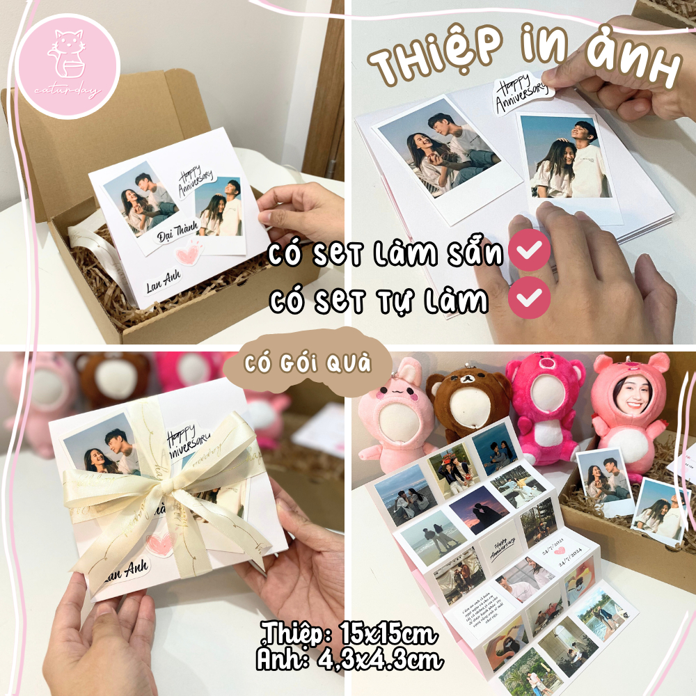 THIỆP IN ẢNH quà tặng kỷ niệm happy anniversary, chúc mừng sinh nhật,.... DT5N_thumbnail_1
