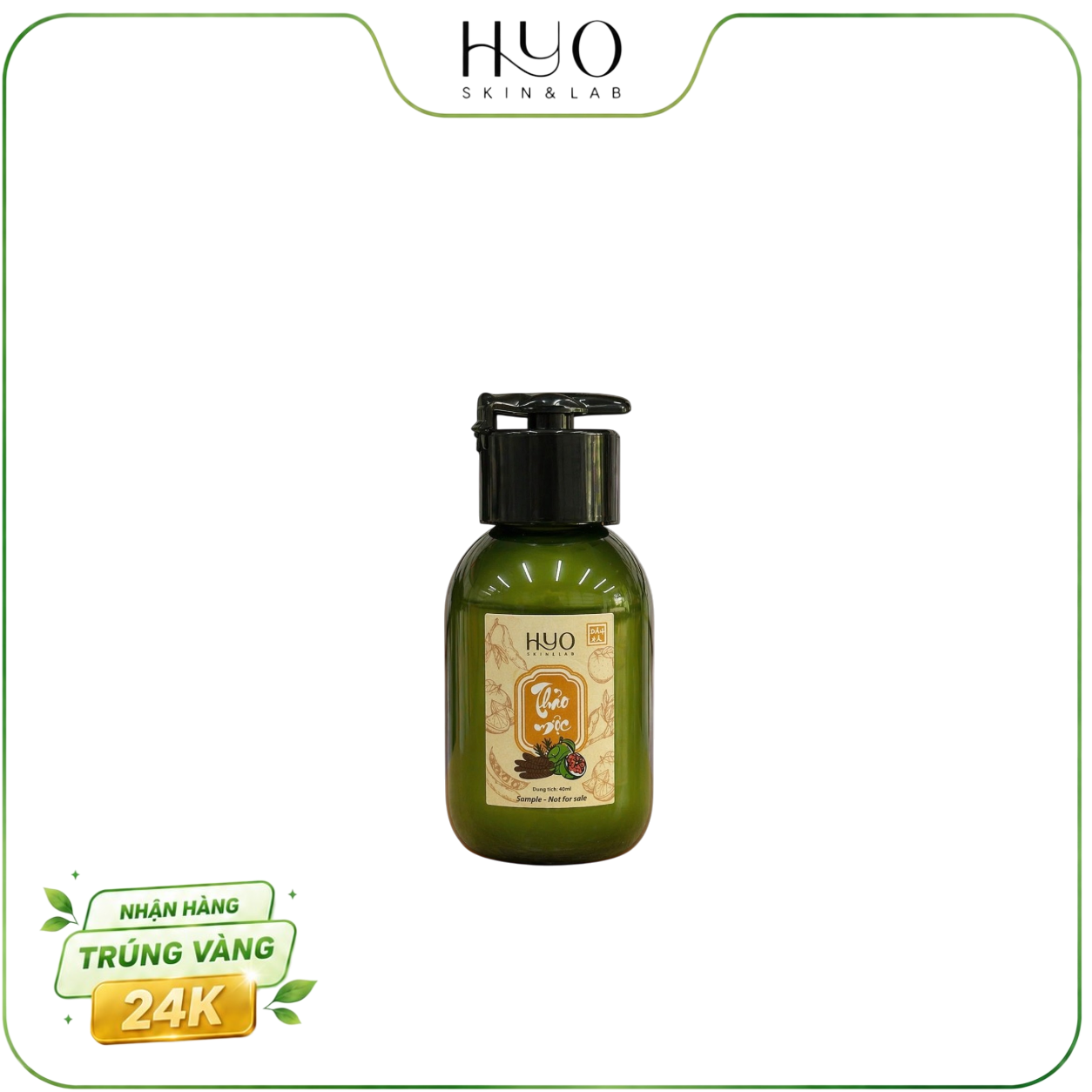 DẦU XẢ THẢO MỘC 40ML - HYO SKIN & LAB