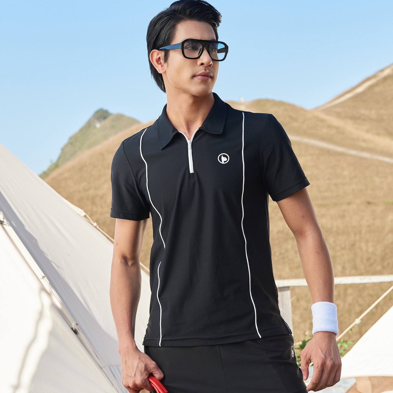 Áo Polo Ngắn Tay Cổ Khóa Kéo Nam_thumbnail_8