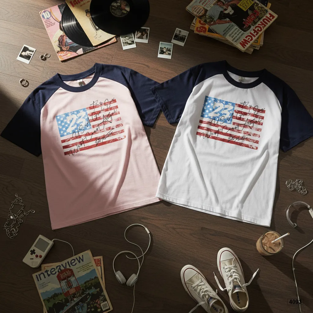 Áo babytee phối tay phong cách cá tính Miucho 4093_thumbnail_7