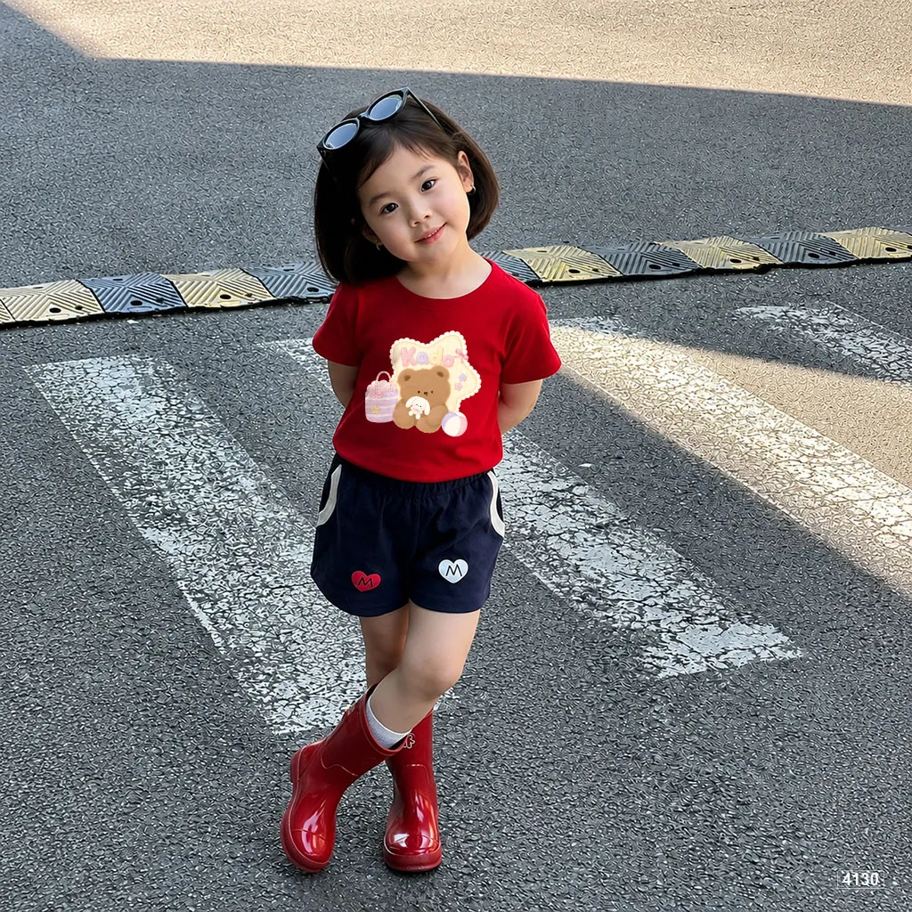 Áo thun bé gái Teddy Star xinh yêu Kado 4130_thumbnail_3