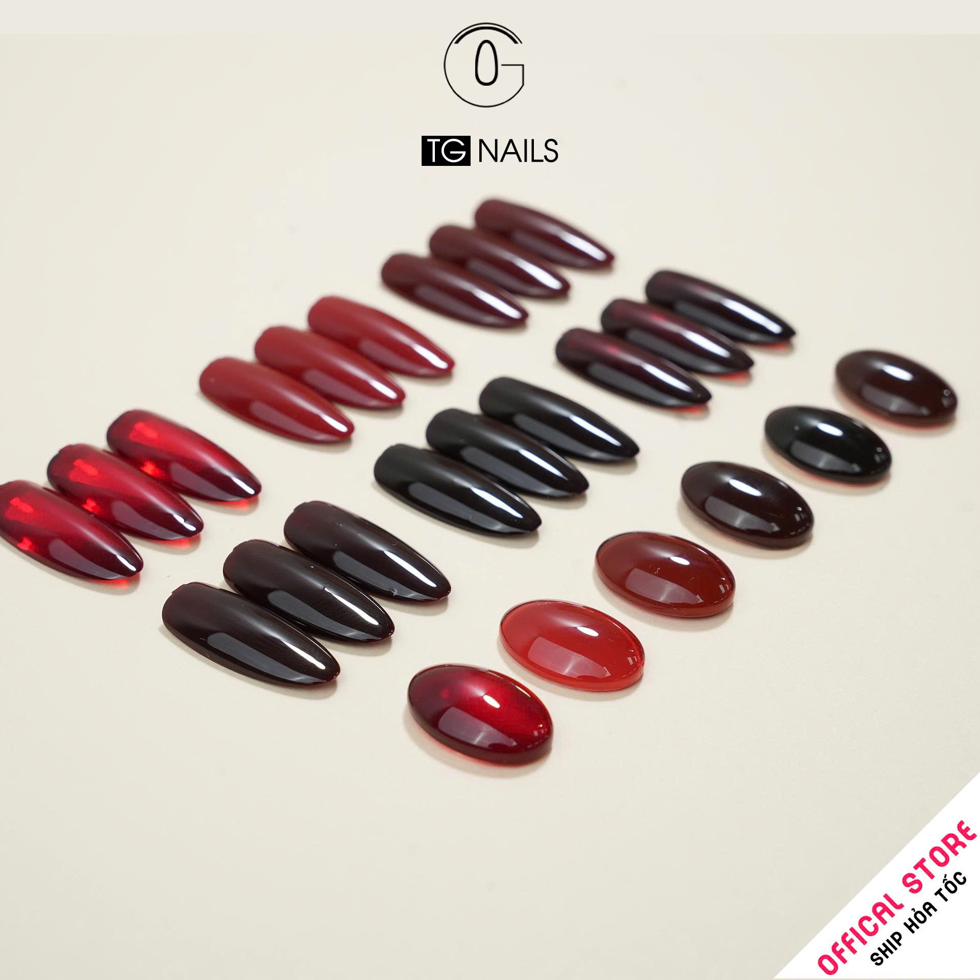 ComBo 6 màu Đỏ TG Nails kèm bảng màu_thumbnail_6
