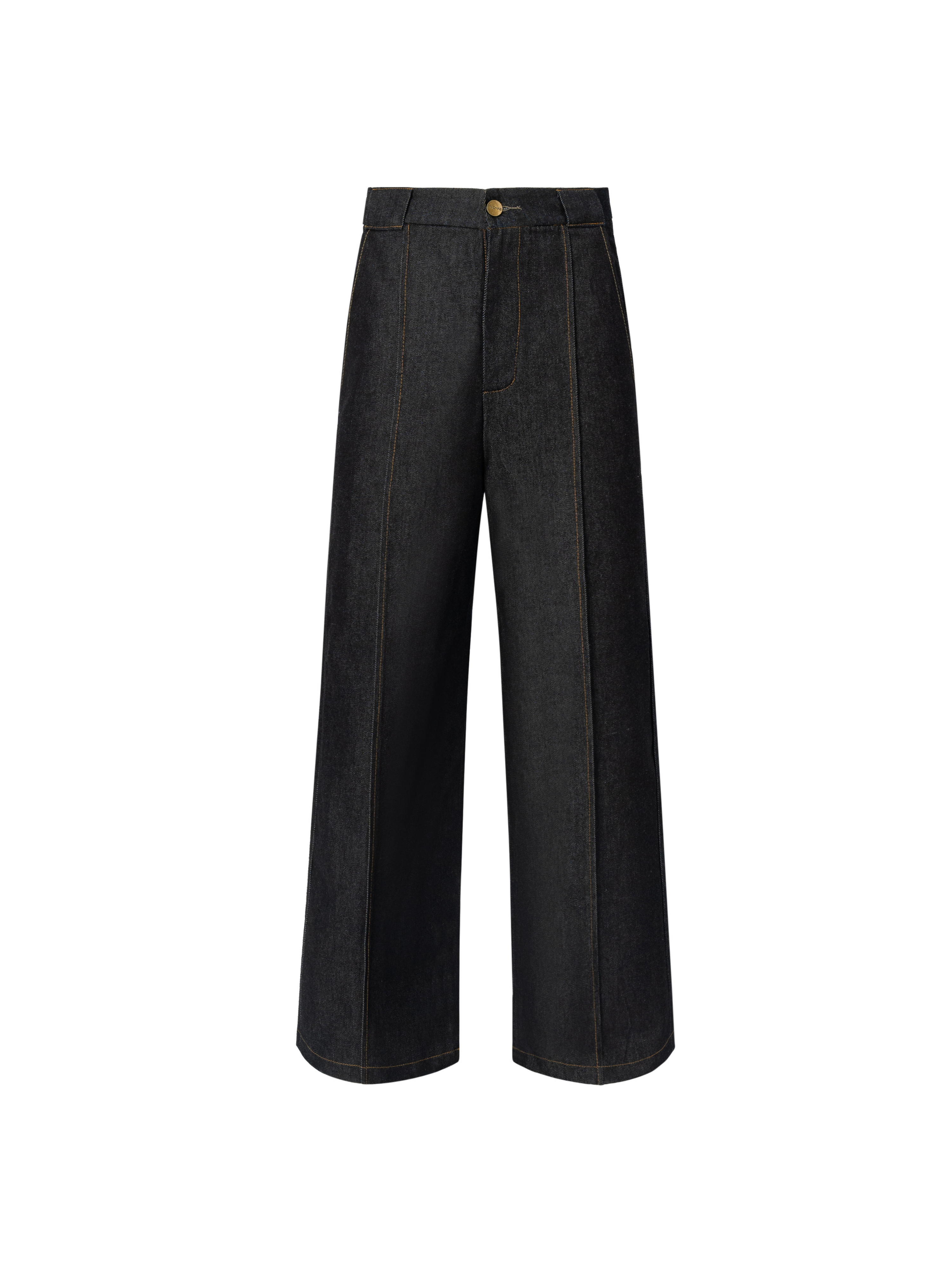 Quần Dài Faded Ink Vải Denim Form Straight