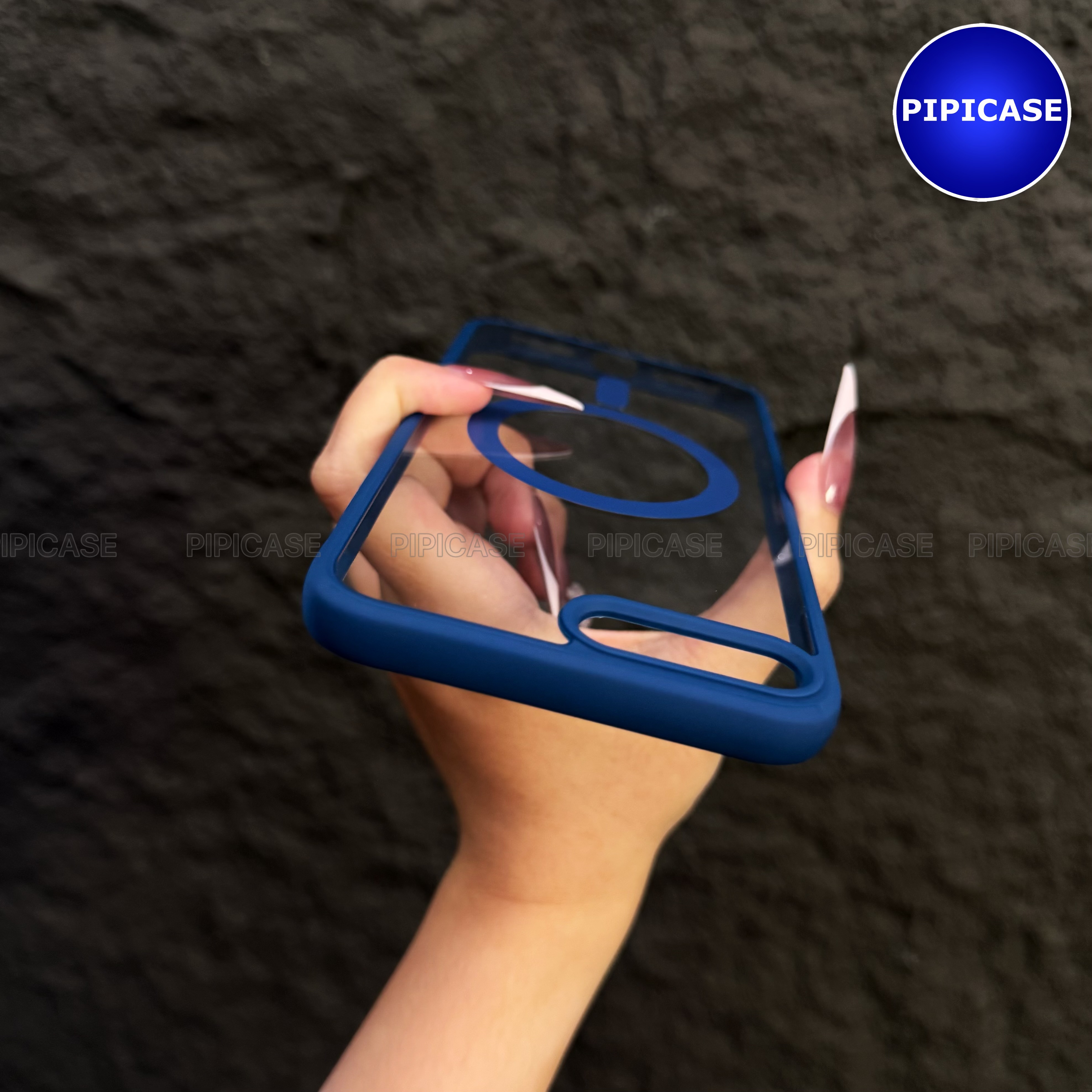 Ốp Lưng iPhone 7 Plus / 8 Plus - Chic - Xanh Dương_thumbnail_4