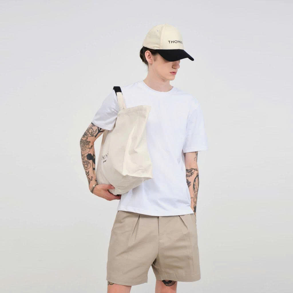 Quần Short Eric Vải Kaki Form Trên Gối_thumbnail_4