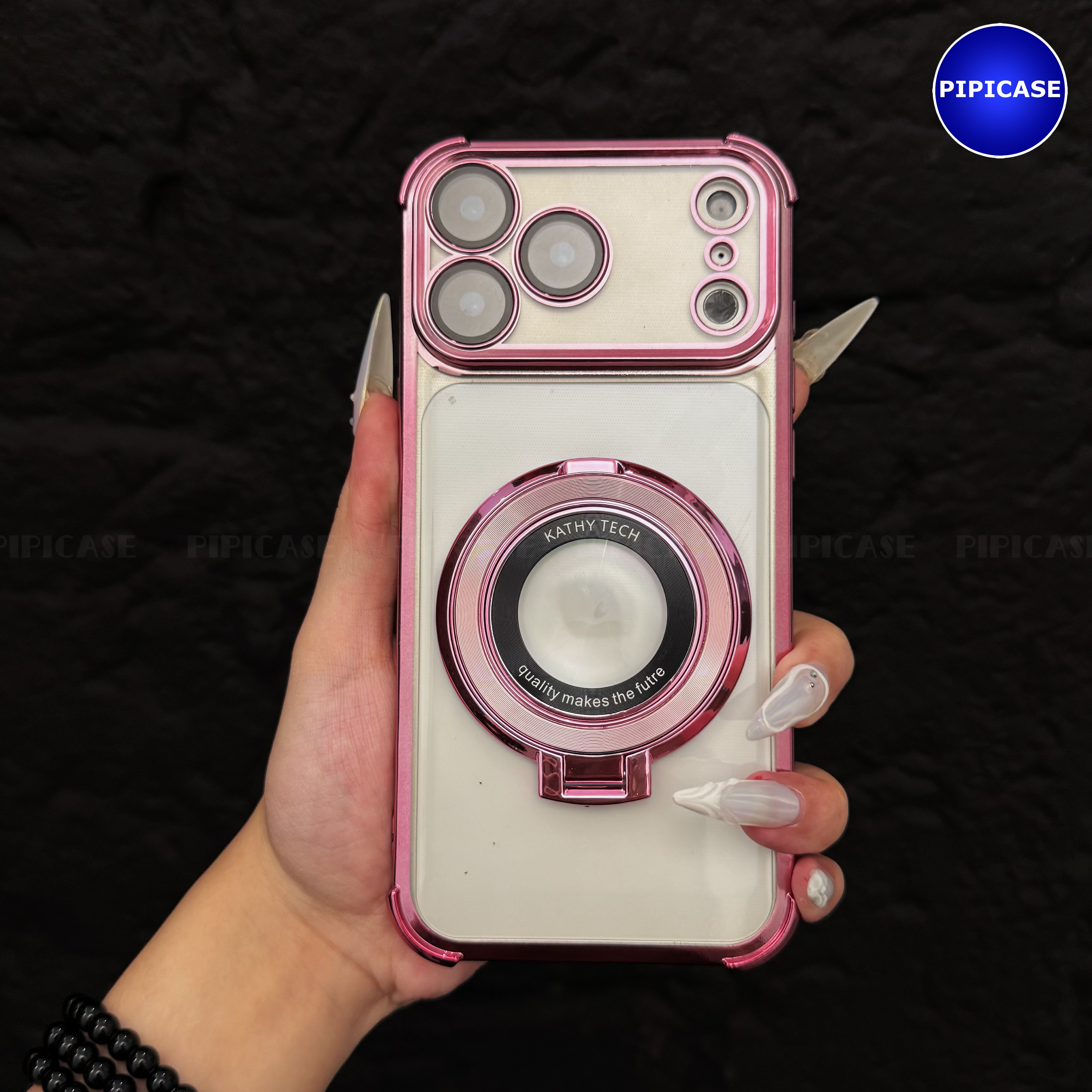 Ốp Lưng iPhone 17 Pro - Ven - Hồng_thumbnail_10