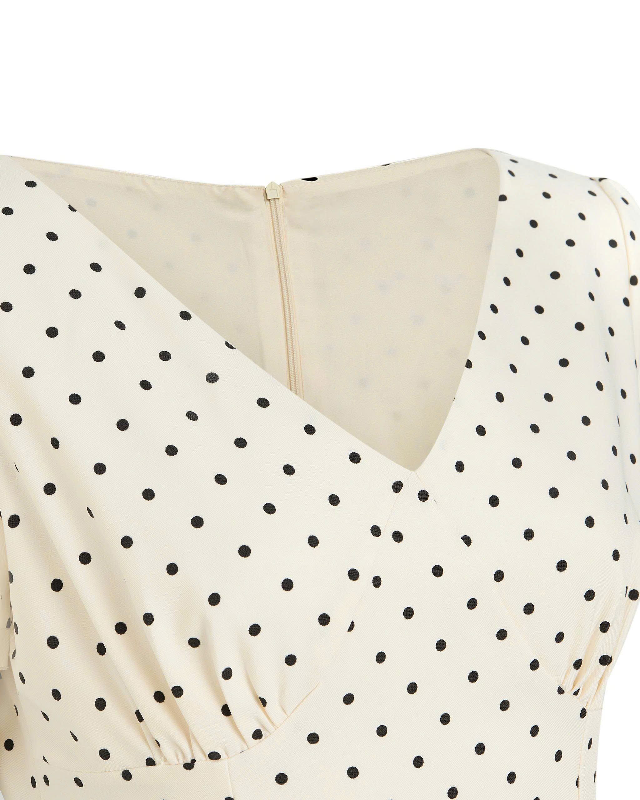 BIGSIZE NỮ - Đầm chấm bi dáng A  dành cho nàng béo từ 55-90kg V-DA219_thumbnail_6