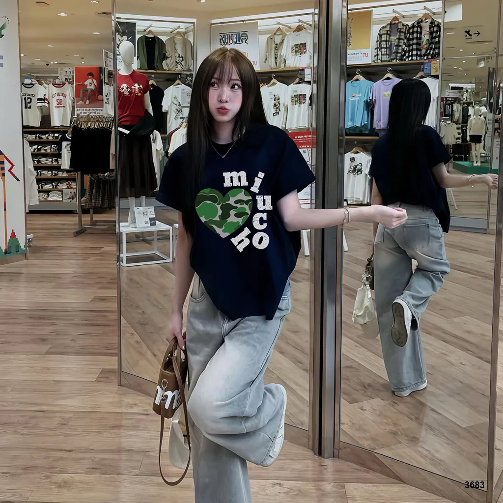 Áo thun unisex form boxy dày dặn Miucho 3683_thumbnail_4