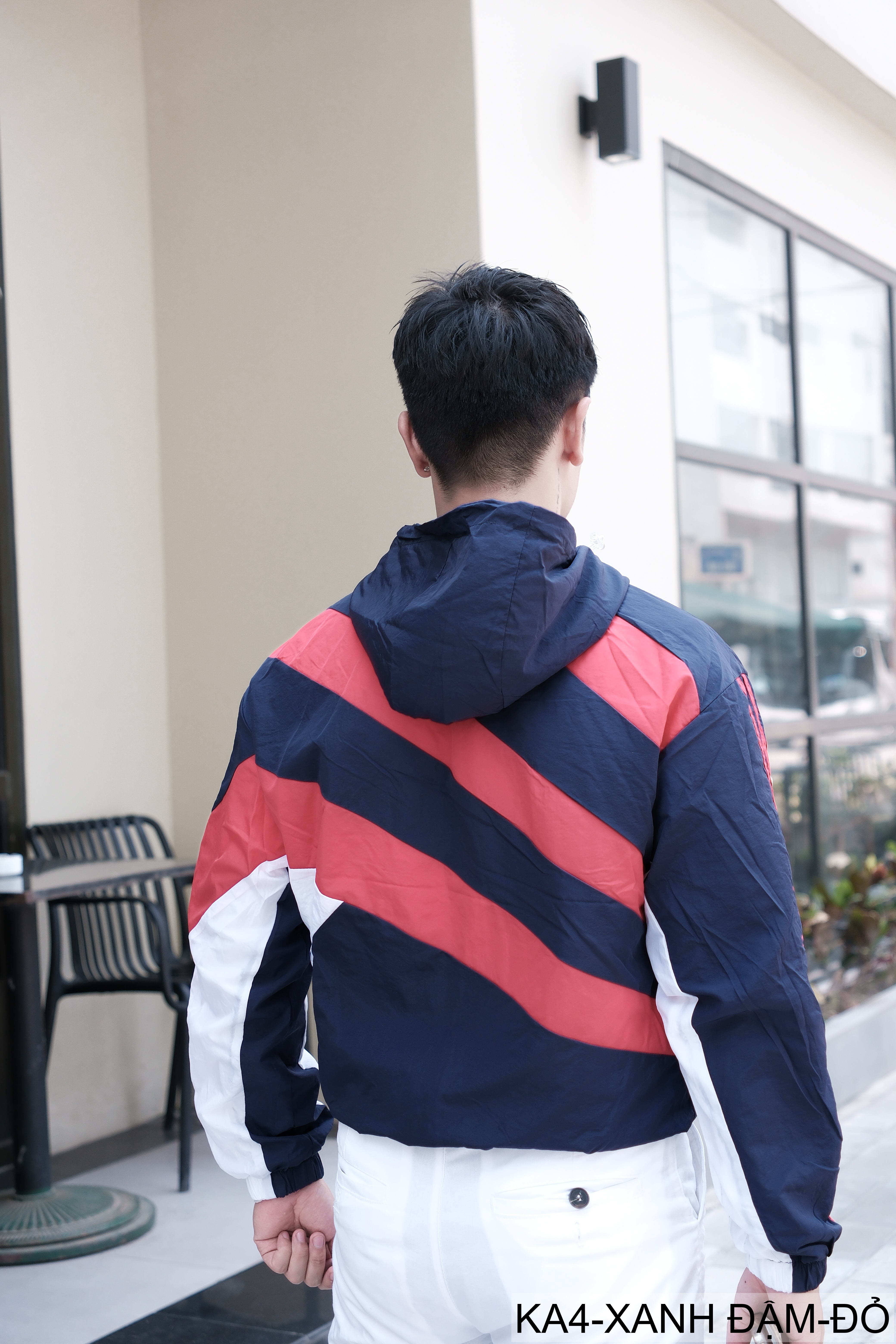 KA4 - Áo khoác nam có mũ phối màu năng động, chống nắng thoáng khí mùa xuân thu_thumbnail_4