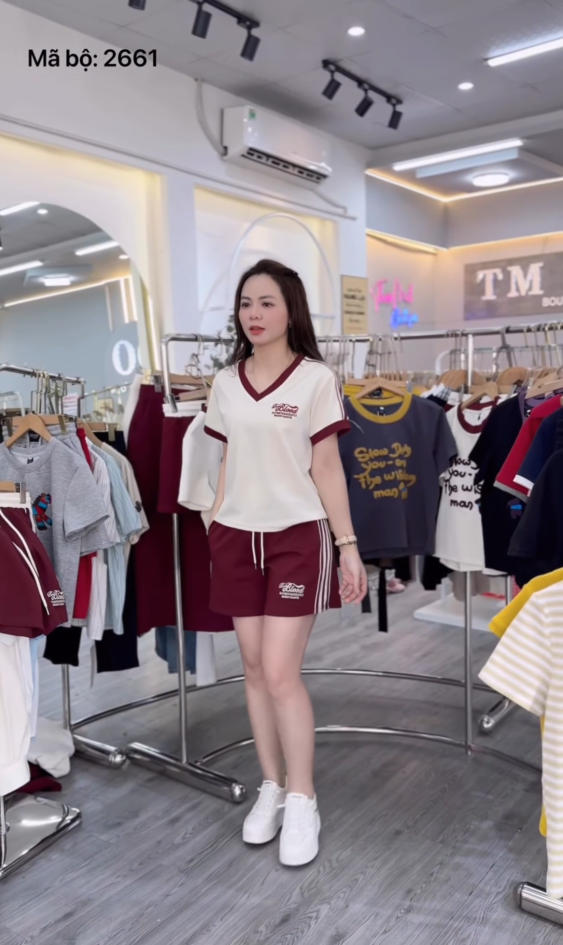 Bộ thun cotton hàn 1186