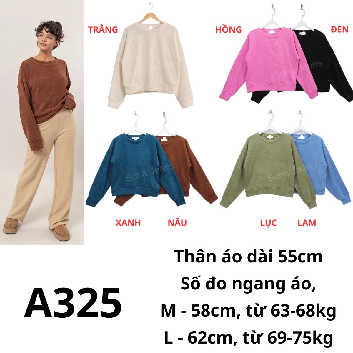 A325 - ÁO SWEATER D2