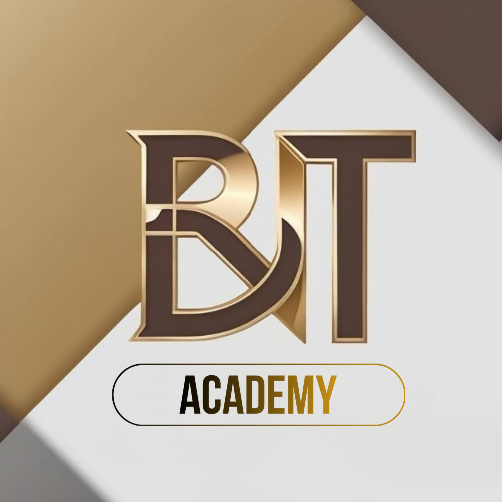 Elegant Monogram Logo for BreakNet – BNT Academy