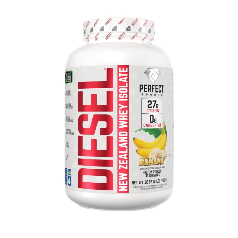 Perfect Sports Diesel New Zealand Whey Isolate, 2 Lbs